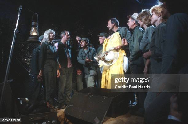 The last episode of MASH .Goodbye, Farewell and Amen Goodbye, Farewell and Amen remained the most watched television broadcast in American history,...