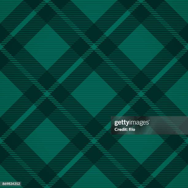 plaid seamless background - tartan stock illustrations