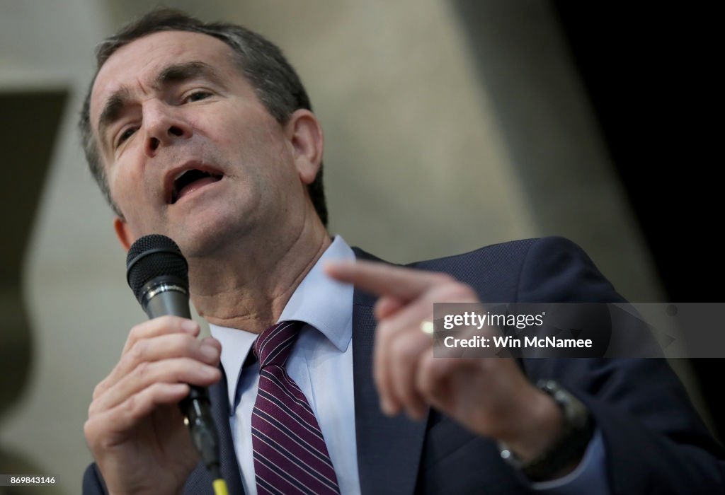 Democratic Gov. Candidate Ralph Northam Attends Friday Prayers At VA Mosque