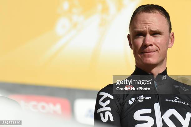 Christopher FROOME from Team SKY during the 5th edition of TDF Saitama Criterium 2017 - Media Day. On Friday, 3 November 2017, in Saitama, Japan.