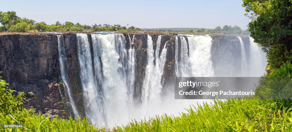 The Victoria falls