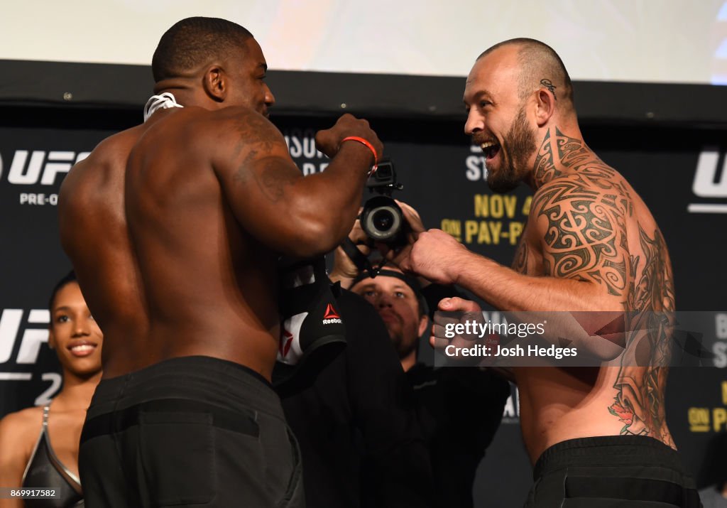 UFC 217 Weigh-ins