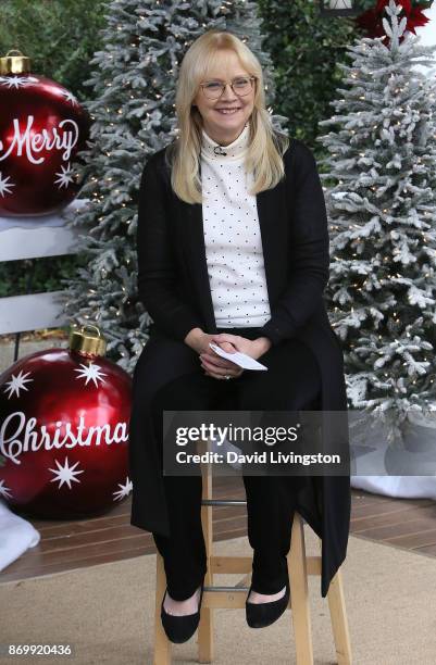 Actress Shelley Long visits Hallmark's "Home & Family" at Universal Studios Hollywood on November 3, 2017 in Universal City, California.