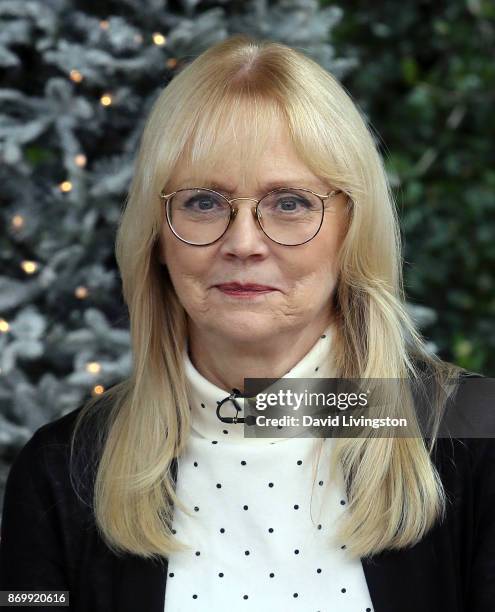 Actress Shelley Long visits Hallmark's "Home & Family" at Universal Studios Hollywood on November 3, 2017 in Universal City, California.