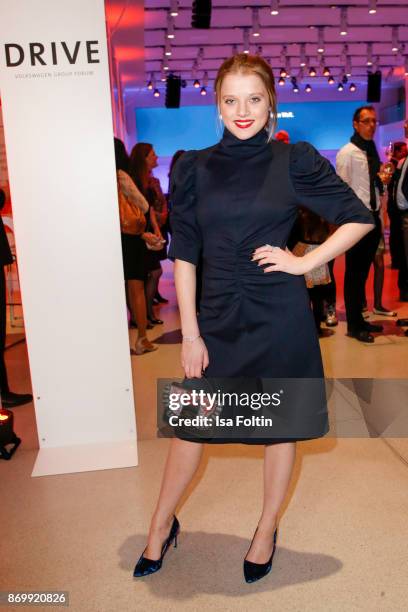 German actress Jella Haase attends the 19th Media Award by Kindernothilfe on November 3, 2017 in Berlin, Germany.