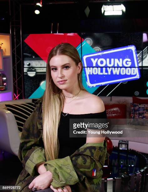 November 3: Fletcher visits the Young Hollywood Studio on November 3, 2017 in Los Angeles, California.