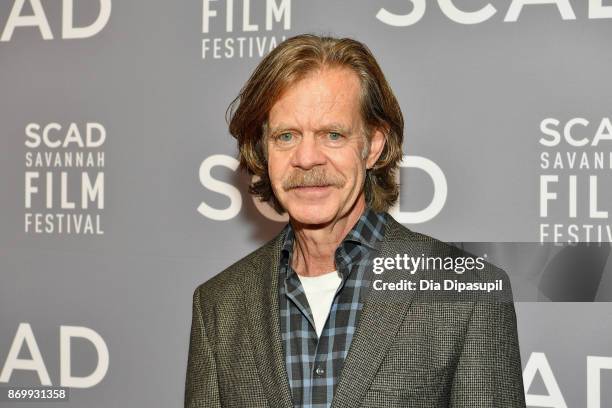 Director William H. Macy attends Maverick Award presentation during 20th Anniversary SCAD Savannah Film Festival on November 3, 2017 in Savannah,...