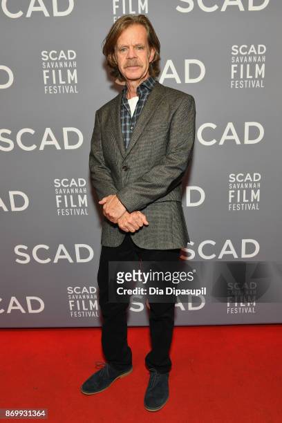 Director William H. Macy attends Maverick Award presentation during 20th Anniversary SCAD Savannah Film Festival on November 3, 2017 in Savannah,...