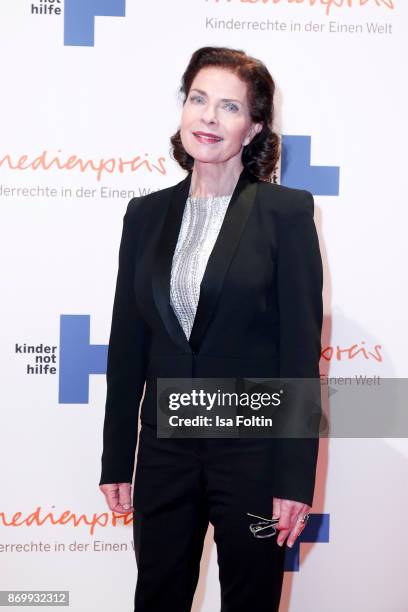 German actress Gudrun Landgrebe attends the 19th Media Award by Kindernothilfe on November 3, 2017 in Berlin, Germany.