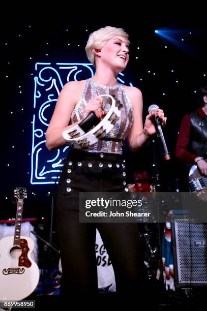 Singer-songwriter Maggie Rose performs onstage during Pandora Sounds Like You: Country on November 3, 2017 in Nashville, Tennessee.