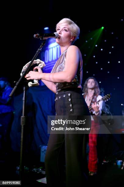 Singer-songwriter Maggie Rose performs onstage during Pandora Sounds Like You: Country on November 3, 2017 in Nashville, Tennessee.