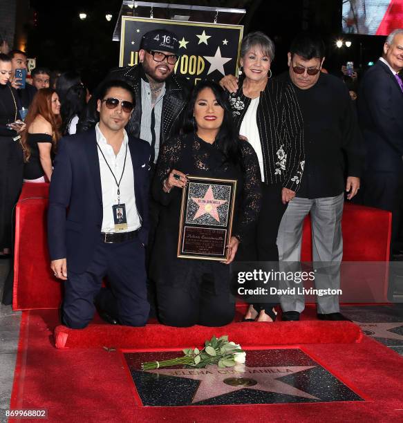 Musician/Selena's widower Chris Perez, musician/Selena's brother A.B. Quintanilla III,, Selena's sister Suzette Quintanilla and Selena's mother and...