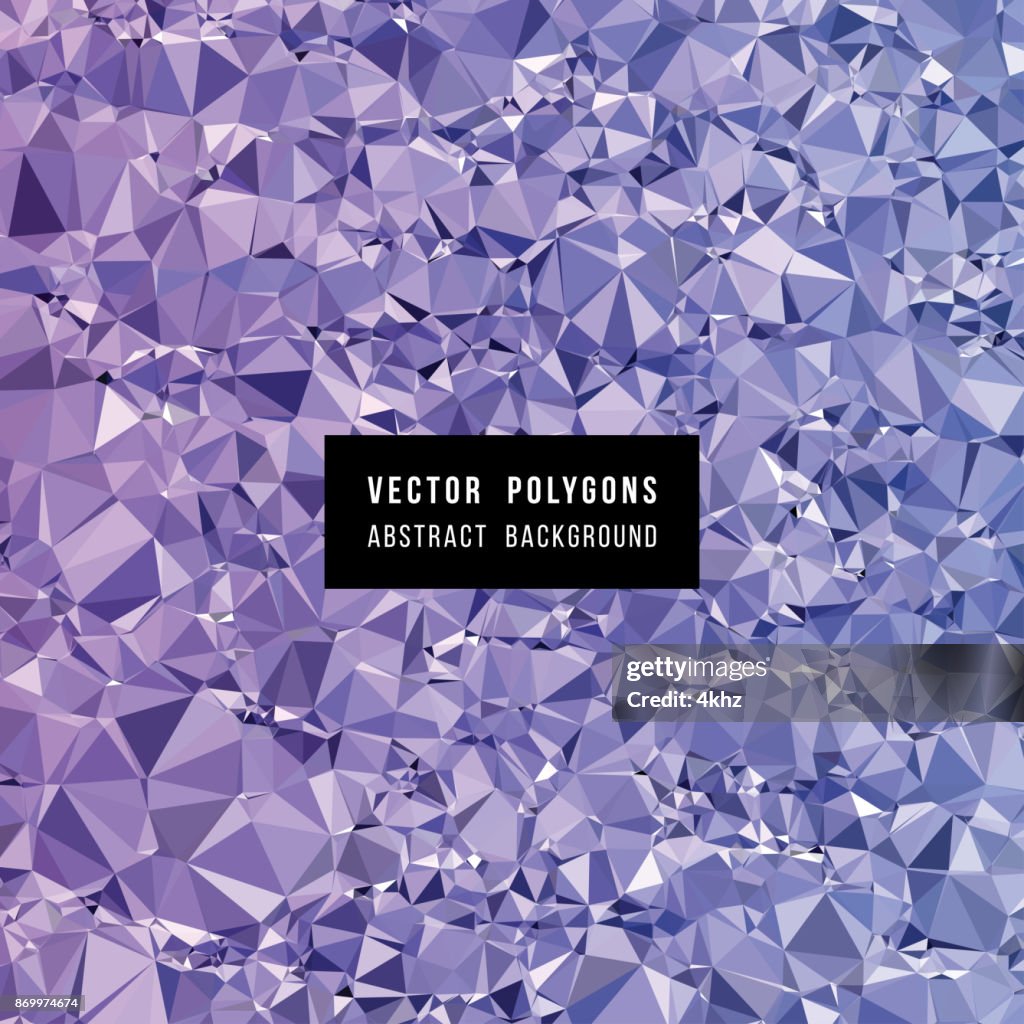 Polygon Vectors Abstract Background High-Res Vector Graphic - Getty Images