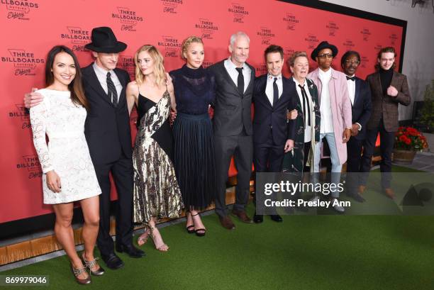 Malaya Rivera Drew, John Hawkes, Samara Weaving, Abbie Cornish, Martin McDonagh, Sam Rockwell, Sandy Martin, Darrell Britt-Gibson, Clarke Peters and...