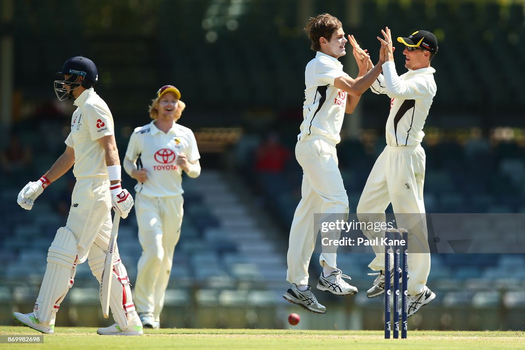 WA XI v England - Two Day Tour Match