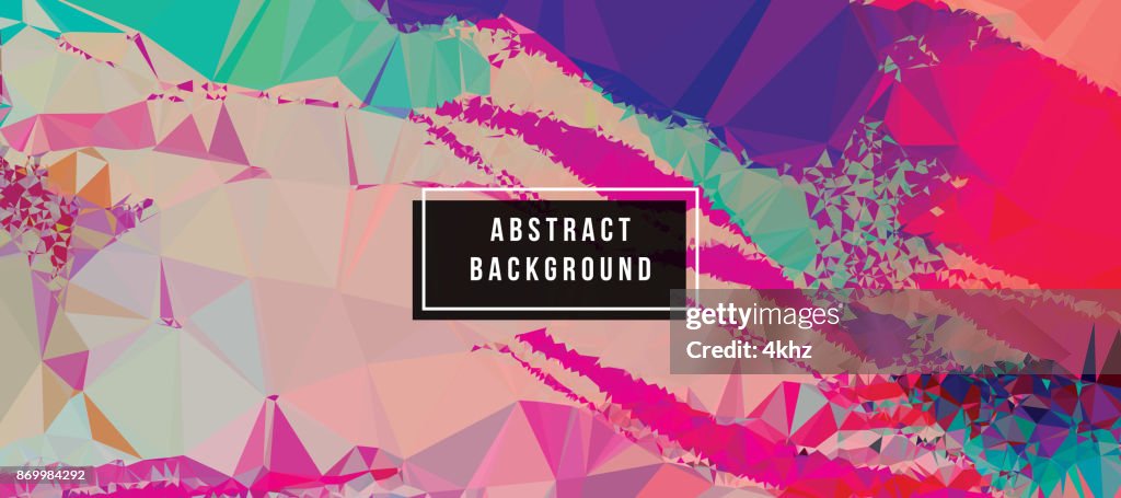 Polygon Vectors Abstract Background High-Res Vector Graphic - Getty Images