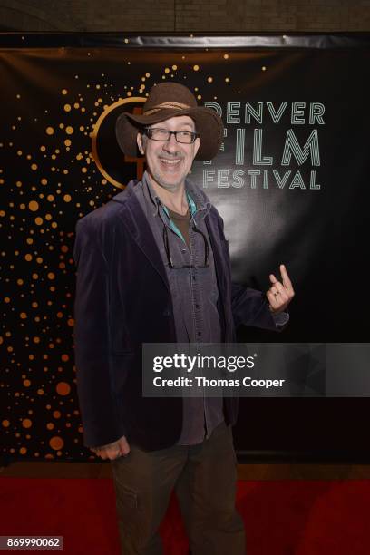 Dan Mirvish director/filmmaker of the film Bernard and Huey on the red carpet of the 40th annual Denver Film Festival November 3, 2017 in Denver,...