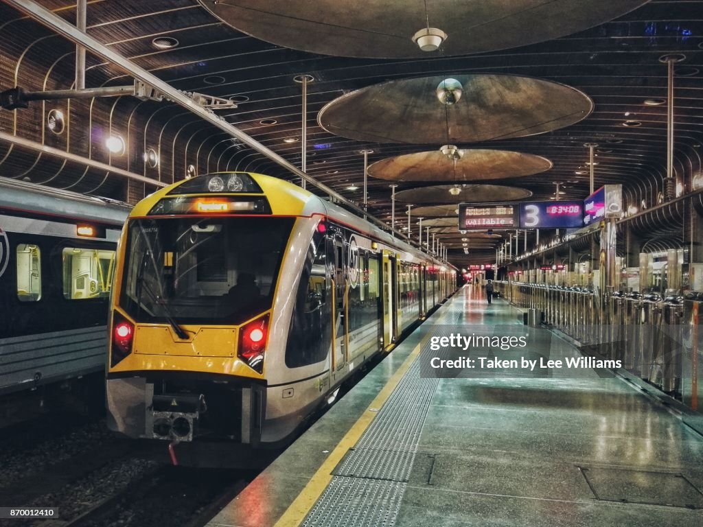 Auckland train station