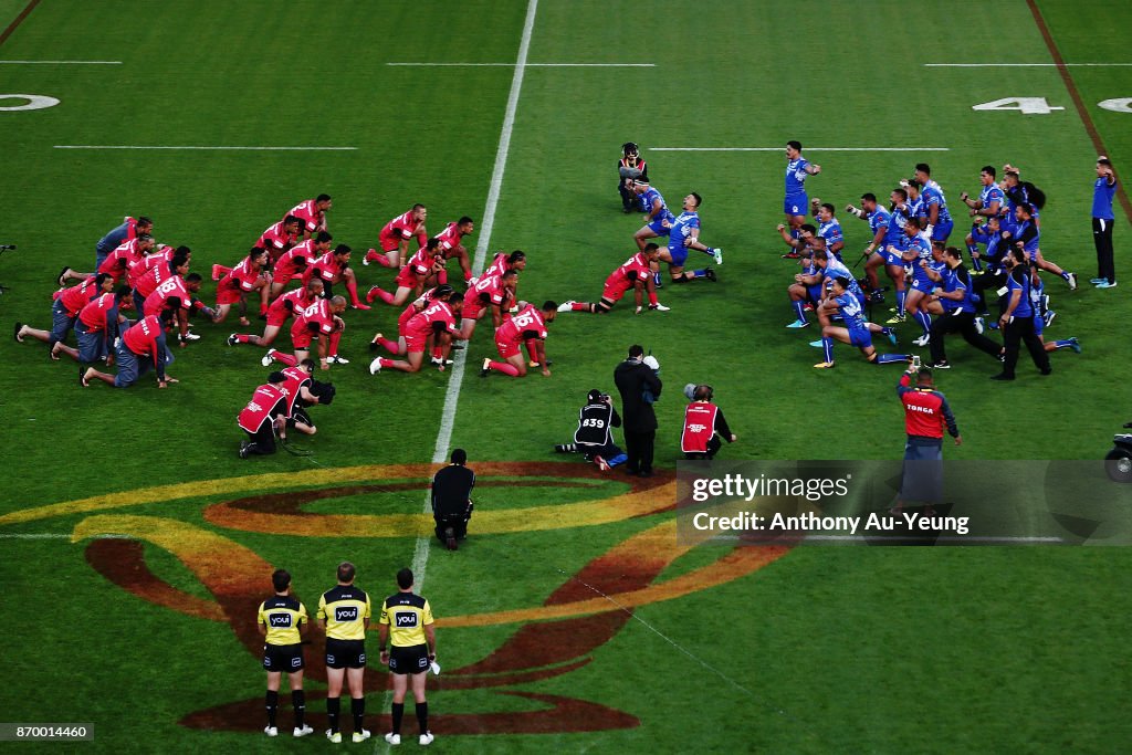 Samoa v Tonga - 2017 Rugby League World Cup