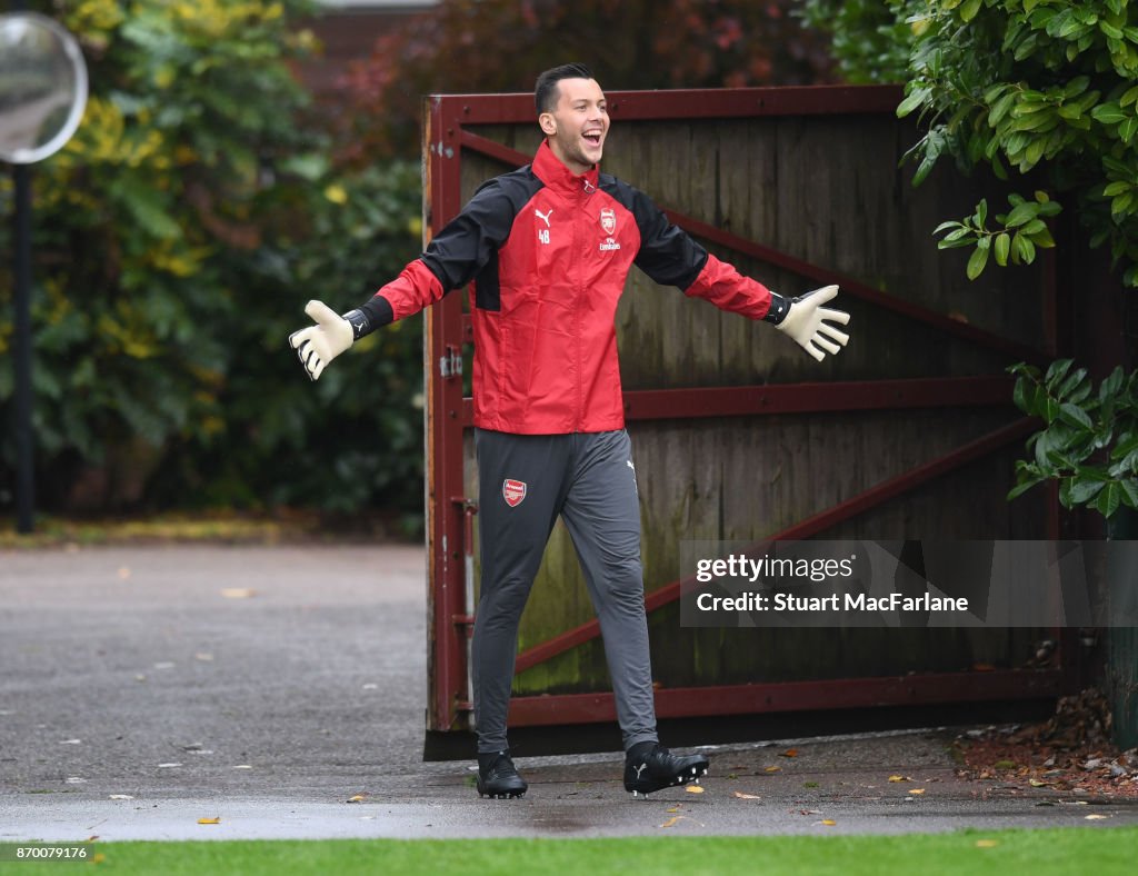 Arsenal Training and Press Conference