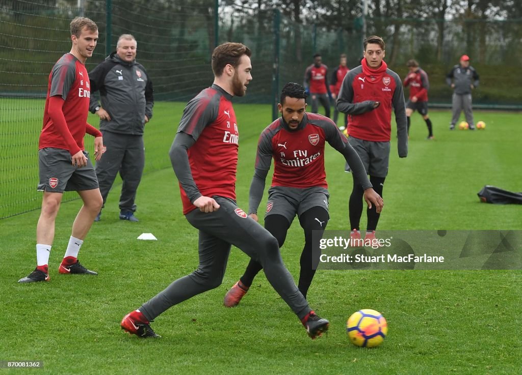 Arsenal Training and Press Conference