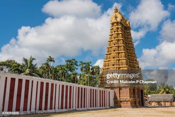 nallur kandaswamy temple, hindu temple, jaffna, sri lanka - jafna stock pictures, royalty-free photos & images