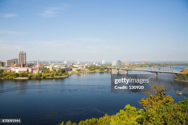 river ontario - ottawa - ottawa landscape stock pictures, royalty-free photos & images