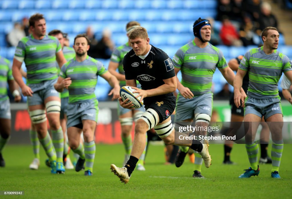 Wasps v Newcastle Falcons - Anglo-Welsh Cup