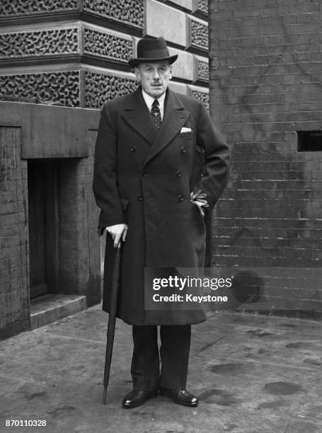 Oliver Lyttelton , later the 1st Viscount Chandos, the new Minister of Production, 19th March 1942.