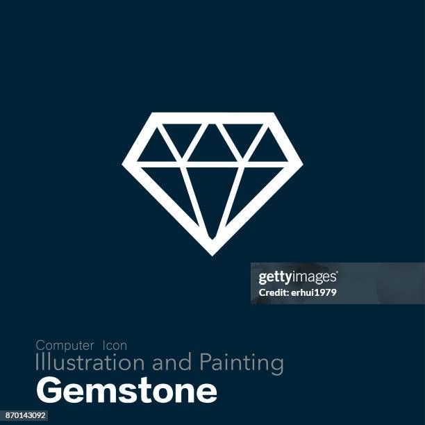 gemstone - bad wedding stock illustrations