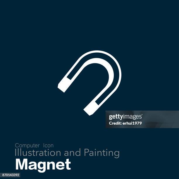 magnet - iron ore stock illustrations