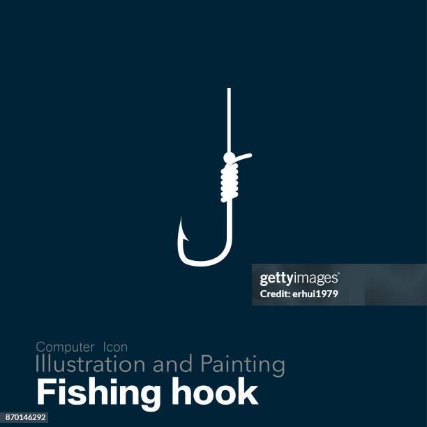 ilustraciones, imágenes clip art, dibujos animados e iconos de stock de corcho de pesca - anzuelo de pesca