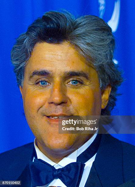 Comedian Jay Leno at the 47th Primetime Emmy Awards Show on September 10 in Pasadena, California.