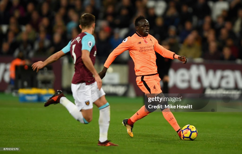 West Ham United v Liverpool - Premier League