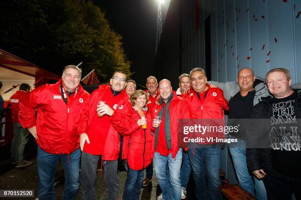 Nieuwe horeca fan plein achter de Robin van Persie tribune van stadion Woudestein / van Donge en de Roo during the Dutch Eredivisie match between sbv...