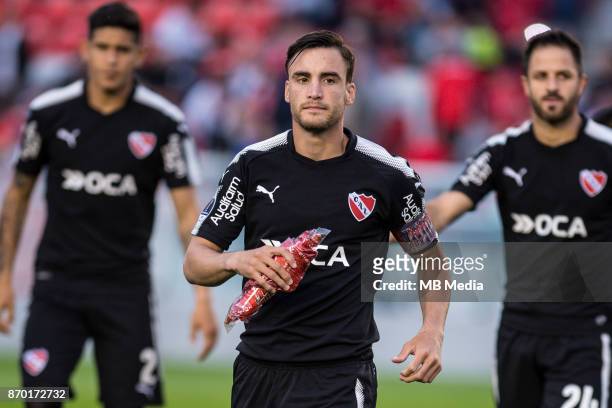 Independiente Nicolás Tagliafico during the Copa Sudamericana quarter-finals 2nd leg match between Club Atletico Independiente and Club Nacional at...