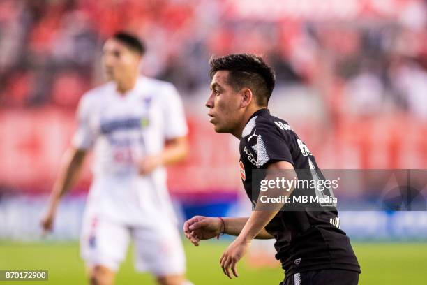 Independiente Ezequiel Barco during the Copa Sudamericana quarter-finals 2nd leg match between Club Atletico Independiente and Club Nacional at...