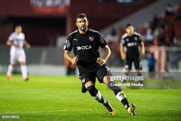 Independiente Emmanuel Gigliotti during the Copa Sudamericana quarter-finals 2nd leg match between Club Atletico Independiente and Club Nacional at...