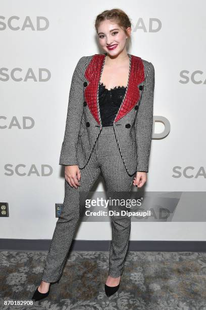 Actress Willow Shields attends the Rising Star presentation at Trustees Theater during the 20th Anniversary SCAD Savannah Film Festival on November...