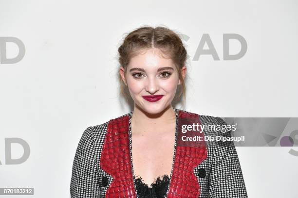 Actress Willow Shields attends the Rising Star presentation at Trustees Theater during the 20th Anniversary SCAD Savannah Film Festival on November...