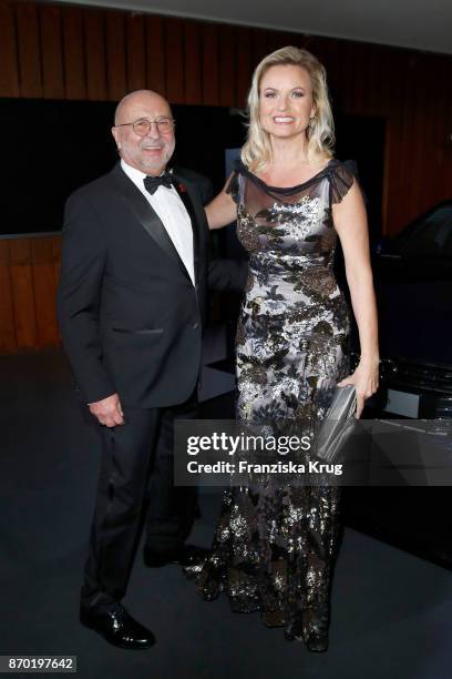 Alfred Weiss and Carola Ferstl attend the 24th Opera Gala at Deutsche Oper Berlin on November 4, 2017 in Berlin, Germany.