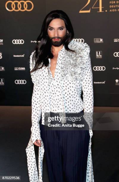 Conchita attends the 24th Opera Gala at Deutsche Oper Berlin on November 4, 2017 in Berlin, Germany.