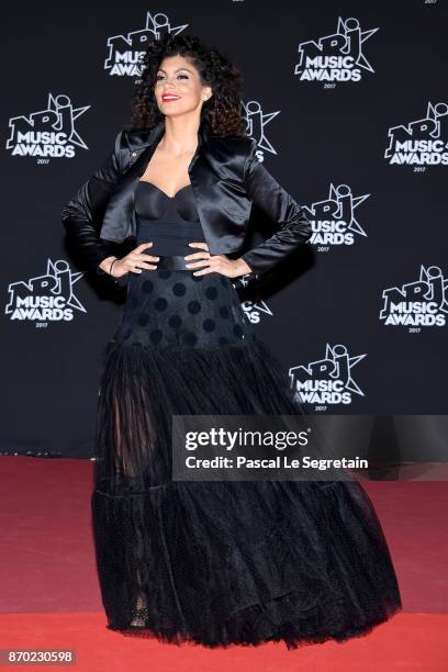 Nawell Madani attends the 19th NRJ Music Awards on November 4, 2017 in Cannes, France.