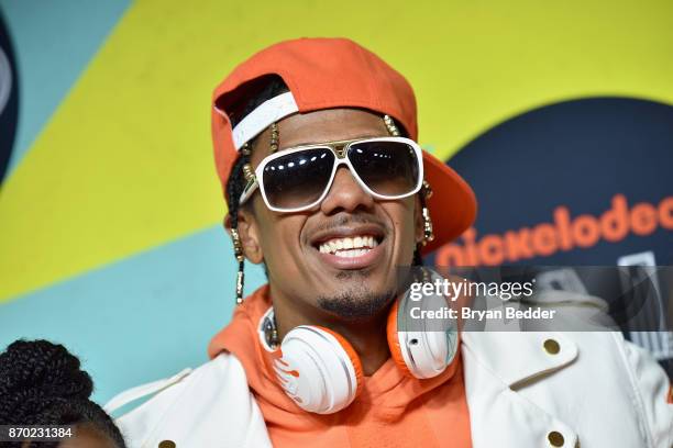 Nick Cannon attends the 2017 Nickelodeon Halo Awards at Pier 36 on November 4, 2017 in New York City.