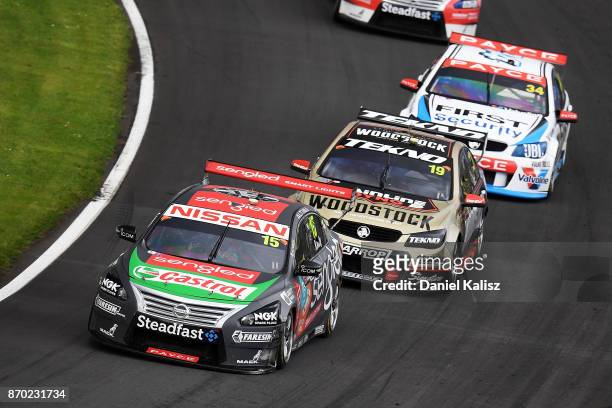 Rick Kelly drives the Sengled Racing Nissan Altima during race 23 for the Auckland SuperSprint, which is part of the Supercars Championship at...