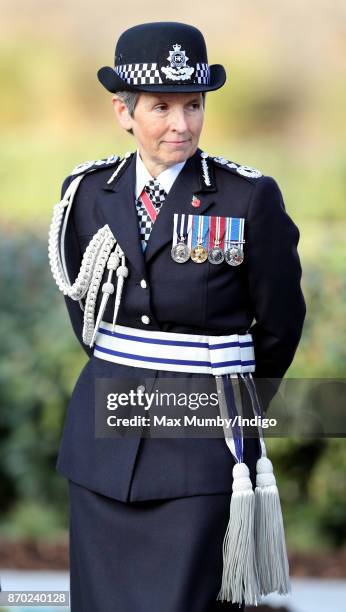 Commissioner of the Metropolitan Police Cressida Dick attends the Metropolitan Police Service Passing Out Parade for new recruits at the Metropolitan...