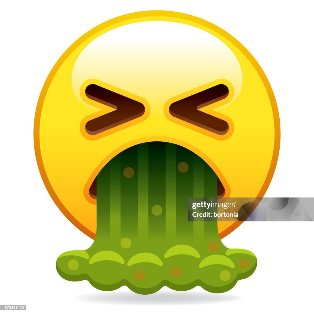 Barfing Emoji pictogram