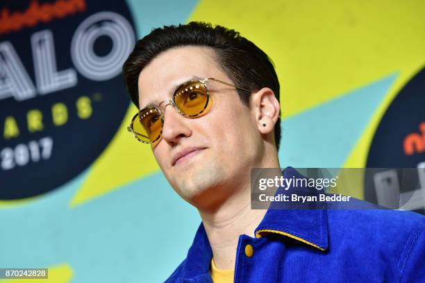 Logan Henderson attends the 2017 Nickelodeon HALO Awards at Pier 36 on November 4, 2017 in New York City.