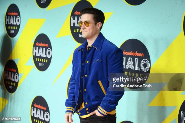 Logan Henderson attends the 2017 Nickelodeon HALO Awards at Pier 36 on November 4, 2017 in New York City.