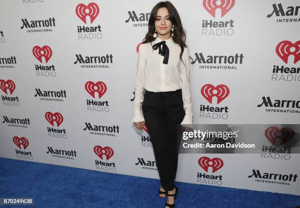 Camila Cabello attends the iHeartRadio Fiesta Latina: Celebrating Our Heroes at American Airlines Arena on November 4, 2017 in Miami, Florida.